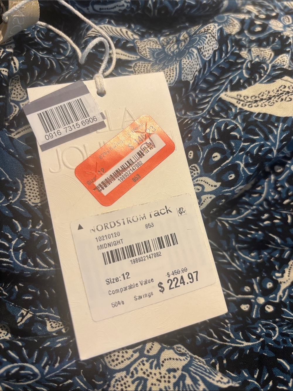 Ulla Johnson Zuma Dress size 12, NWT - Picture 5 of 5